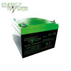 BATTERIE ENERGY POWER 12V 26AH EN BAC V0 avenue de la sécurité
