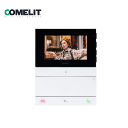 MONITEUR COULEUR MINI MAIN LIBRE 4.3'' BM BLANC SB TOP (ETRIER INCLUS) avenue de la sécurité