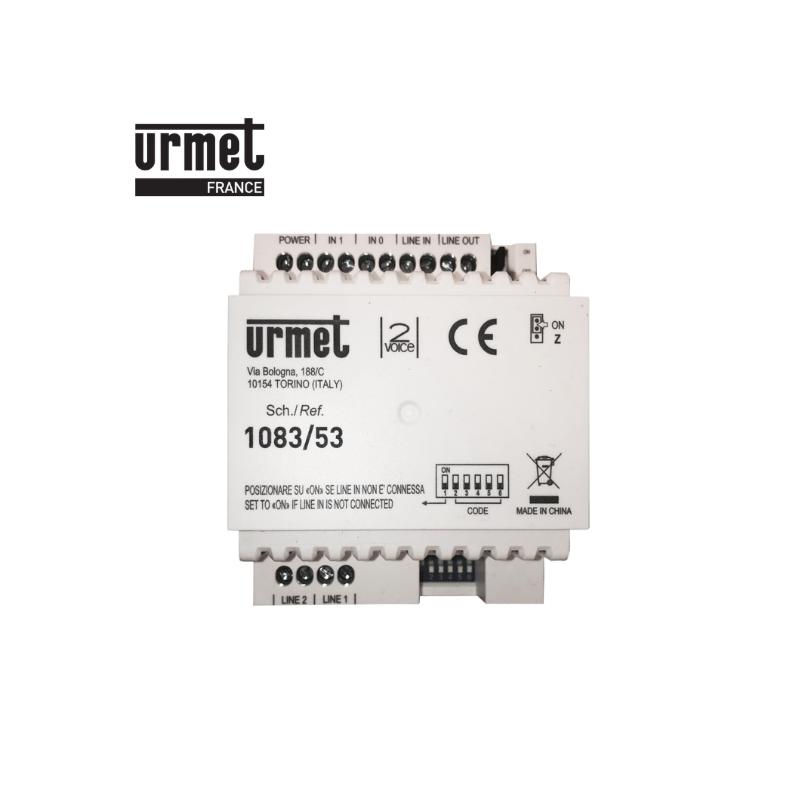2VOICE INTERFACE 2P 2C 4DIN avenue de la sécurité