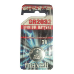 Pile bouton lithium CR2032-3V Panasonic avenue de la sécurité