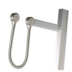 GOULOTTE APPL.+PASSE CABLE APP.INOX POUR TOUT TYPE avenue de la sécurité