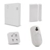 Kit LightSYS Air (Non Vocal) IP/WiFi, Téléco Contact Détecteur PirCAM Pet/ Blanc