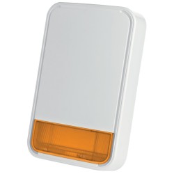 Sirène d’alarme extérieure radio PowerG – 110 dB – Piles lithium incluses