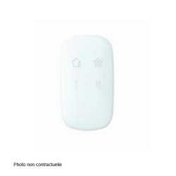 Télécommande bidirectionnelle 4 touches programmables noire