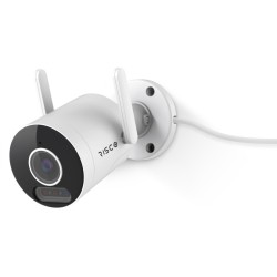 Cam Bullet IP67, 4MP Wifi, IA, f 2,8mm, WDR num, micro et HP, alim 12VDC incluse