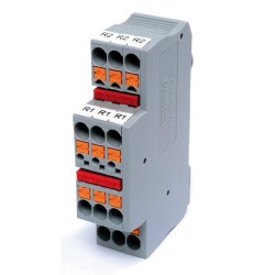 BOITIER DE DISTRIBUTION RAIL DIN 1 MOD 2E/2X5S