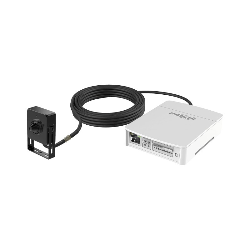 Mini Caméra Pinhole AI Cubique 2.8 mm – Cordon 8 m, Sans Boîtier