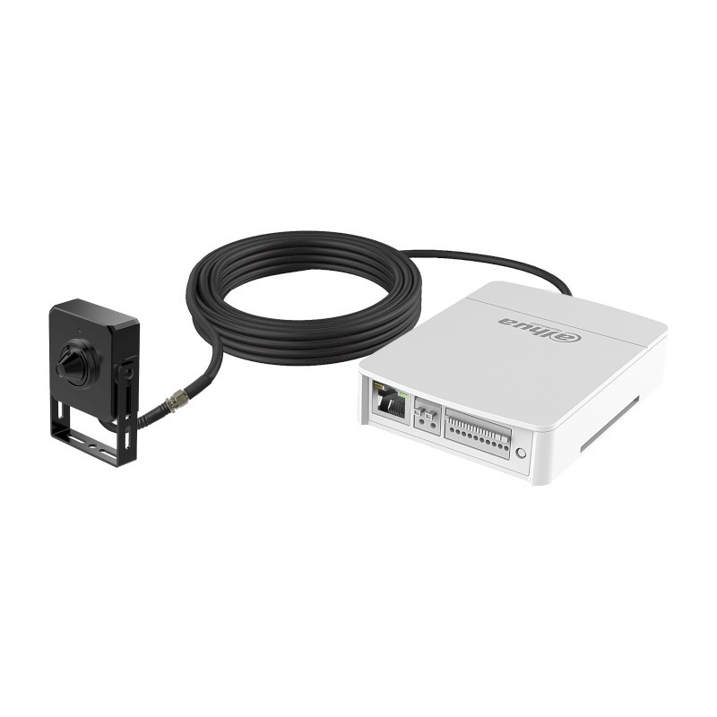 CAMERA PINHOLE 2MP AI CUBIQUE 2.8MM CORDON 8M SANS BOITIER