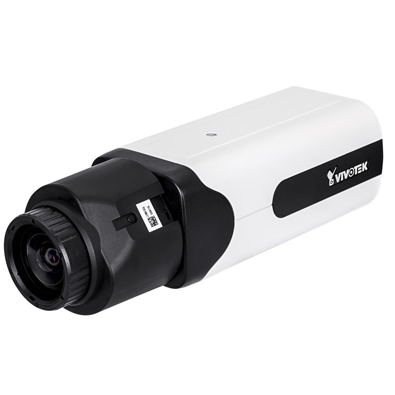 Caméra Box IP 5MP NDAA – F2.8–8.5 mm I-CS, RBF SNV, H.265, PoE / 12–24V