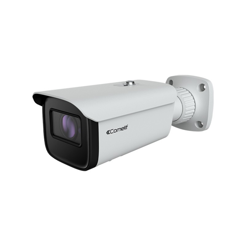 Caméra IP Bullet All-in-One 4MP – Objectif Varifocal 2,8–12 mm, Smart IR 50 m, WDR 120 dB, PoE / 12V