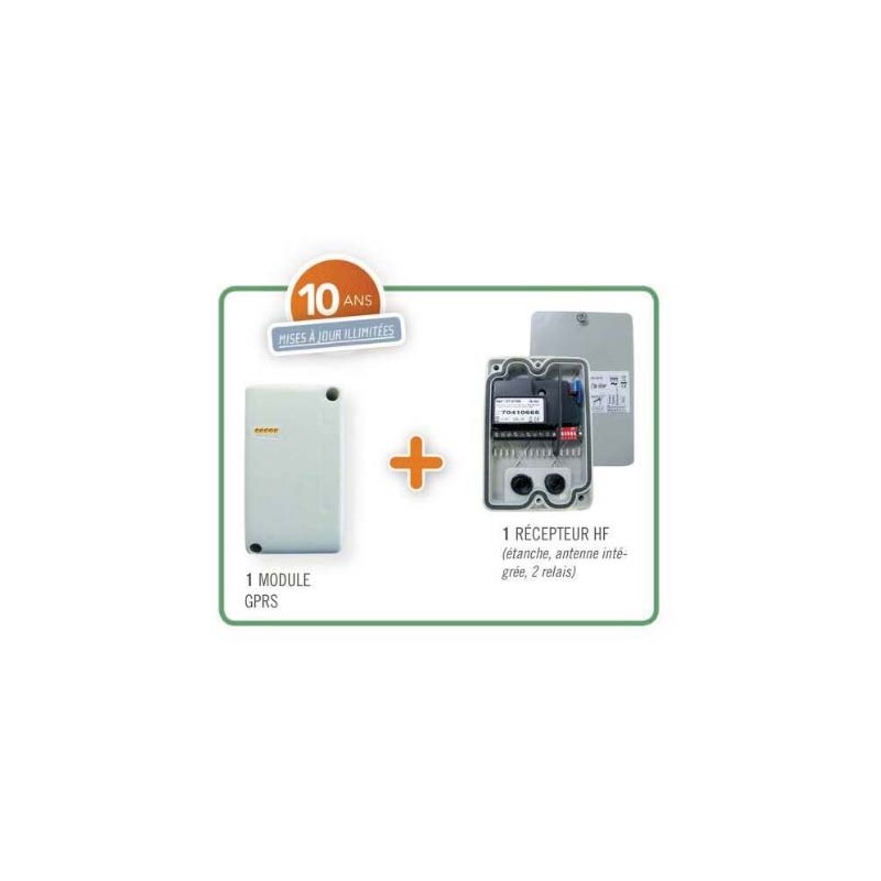 INTRABOX DATA ECO HF : RÉCEPTEUR HF ECO (07-0106) + 1 MODULE GPRS