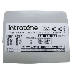 CARTE 1 RELAIS SUPPLÉMENTAIRE POUR CENTRALE DE GESTION 1 PORTE ET/OU 2
