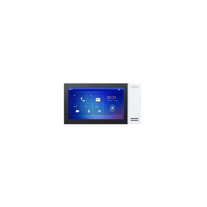 POSTE INTÉRIEUR VIDÉO BLANC COULEUR 7" IP CARTE SD 8GB INCLUSE Dahua