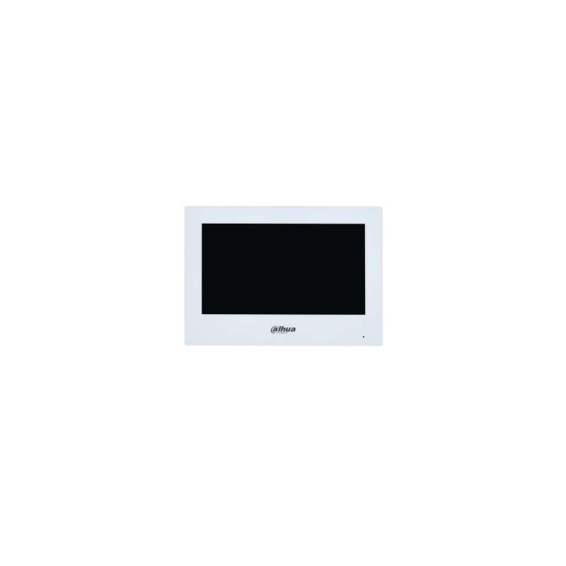 POSTE INTÉRIEUR VIDÉO BLANC IP WIFI POE, CAPACITIVE TOUCH SCREEN, 1024