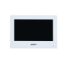 POSTE INTÉRIEUR VIDÉO BLANC IP WIFI POE, CAPACITIVE TOUCH SCREEN, 1024