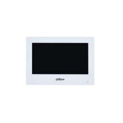 POSTE INTÉRIEUR VIDÉO BLANC IP 2 FILS & WIFI, CAPACITIVE TOUCH SCREEN,