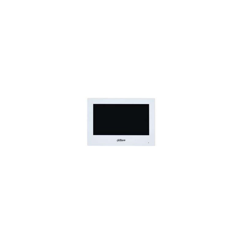 POSTE INTÉRIEUR VIDÉO BLANC IP 2 FILS & WIFI, CAPACITIVE TOUCH SCREEN,