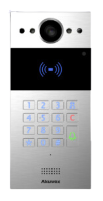 PLATINE R20KS VIDEO 1BP CLAVIER ET LECTEUR avenue de la sécurité